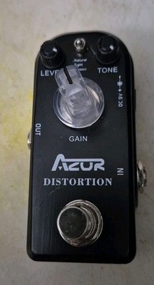 AZOR Pedal AP-321 Heavy Metal Guitar Pedal 9V Mini Guitar Effect Pedal Parts