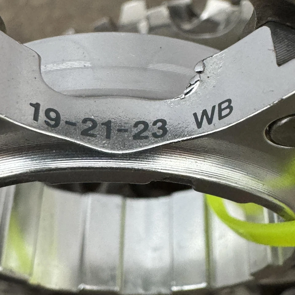 Vintage Shimano Dura-Ace CS-7700 Cassette 23t 9 Speed 12-23T Road Low Miles - Image 3 of 4