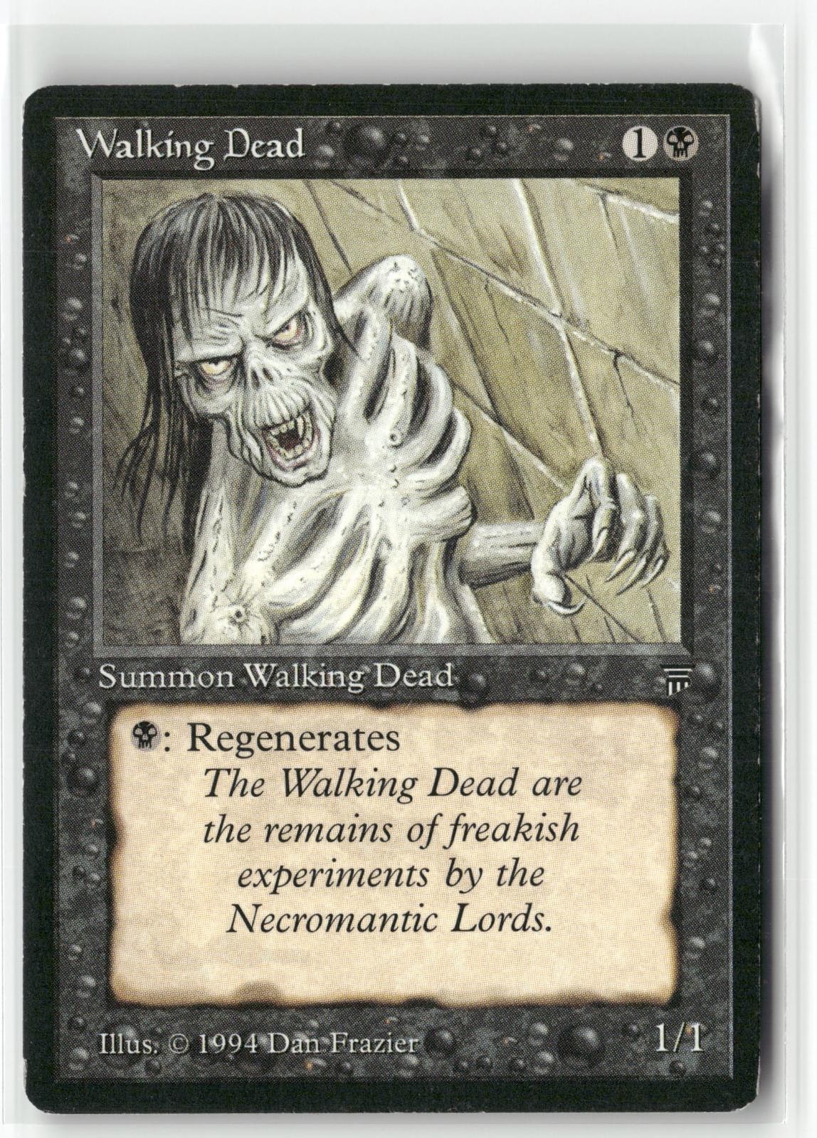 Walking Dead Common Legends Magic: The Gathering Moderately Played