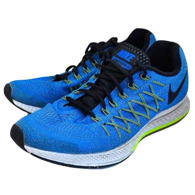 Mens Nike Zoom Pegasus 32 Blue and Black Running Sneakers Size 9 | eBay