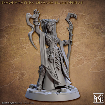 Elfenpriesterin Held - Magier / Zauberer - Handwerkergilde - Dungeons and Dragons