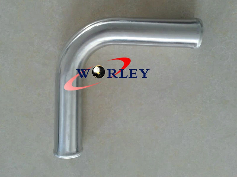 Tubo intercooler turbo de aluminio codo de 90 grados 4" 102 mm L = 550 mm Foto 2 de 4