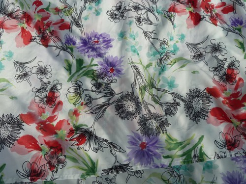 Papaya floaty asimmetrical summer holidays dress size Small - Picture 3 of 4