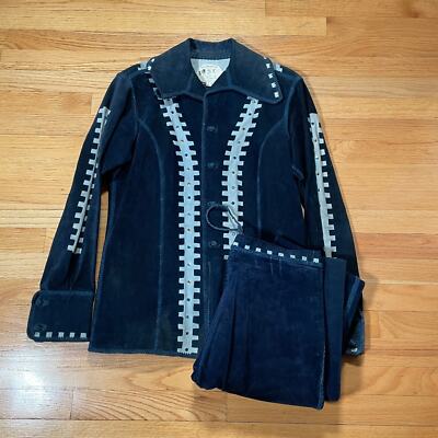 Vintage North Beach Leather Suit 70s Suede Set | eBay Vintage North Beach Leather Suit 70s Suede Set | eBay