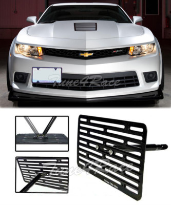 Front License Plate Bracket For Chevy Camaro 2016-2018 SS Models - Plastic Replacement