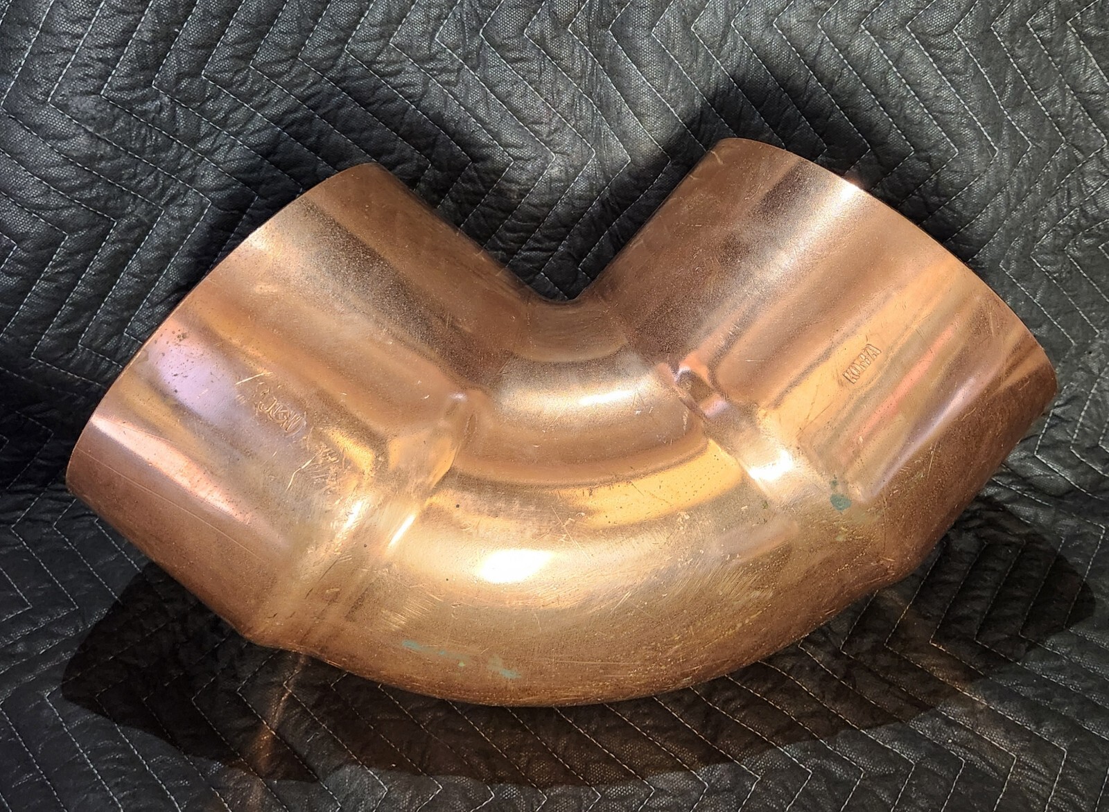 " ON SALE DAY """ 8 " COPPER 90° ELBOW ( USUALLYSHIPS SAME DAY)  
