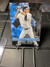2022 Topps Series 1 Derek Jeter Welcome to the Show Black Parallel 067/299