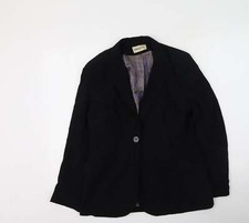 Ambience Womens Black Jacket Size 14