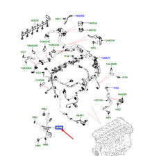 Land Rover Range Rover Velar L560 Starterkabel Verkabelung LR145129 NEU ORIGINAL