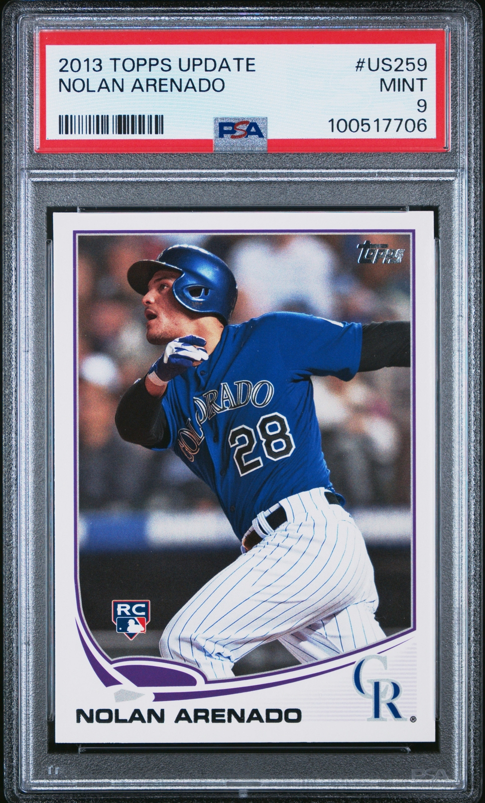 2013 Topps Update #US259 Nolan Arenado Rookie MINT PSA 9