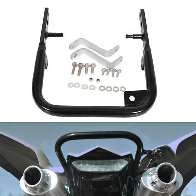 Aluminum Black Grab Bar Rear Bumper For Yamaha Raptor 700 700R 2006-2024