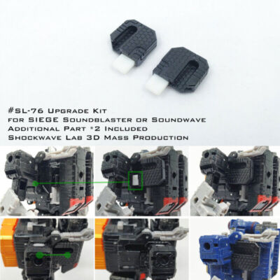 3D DIY Shockwave Lab SL-76 Upgrade Kit For Siege Legacy Soundwave / Soundblaster