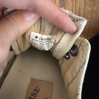 Converse X John Varvatos CT Multi Eyelet Rare White/ Black Shoes