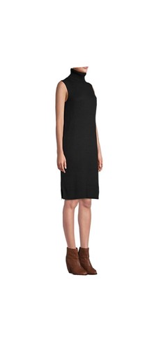 Black Turtleneck Sleeveless 