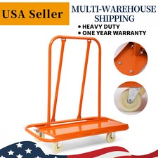 Drywall Cart 45.3" L × 22.4" W × 46" H With 4 Swivel Wheels Panel Cart 2400 LBS