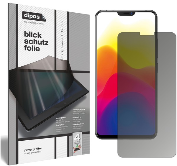 Schutzfolie FüR Vivo X21UD Blickschutzfolie Matt Folie Display Schutz Dipos-image