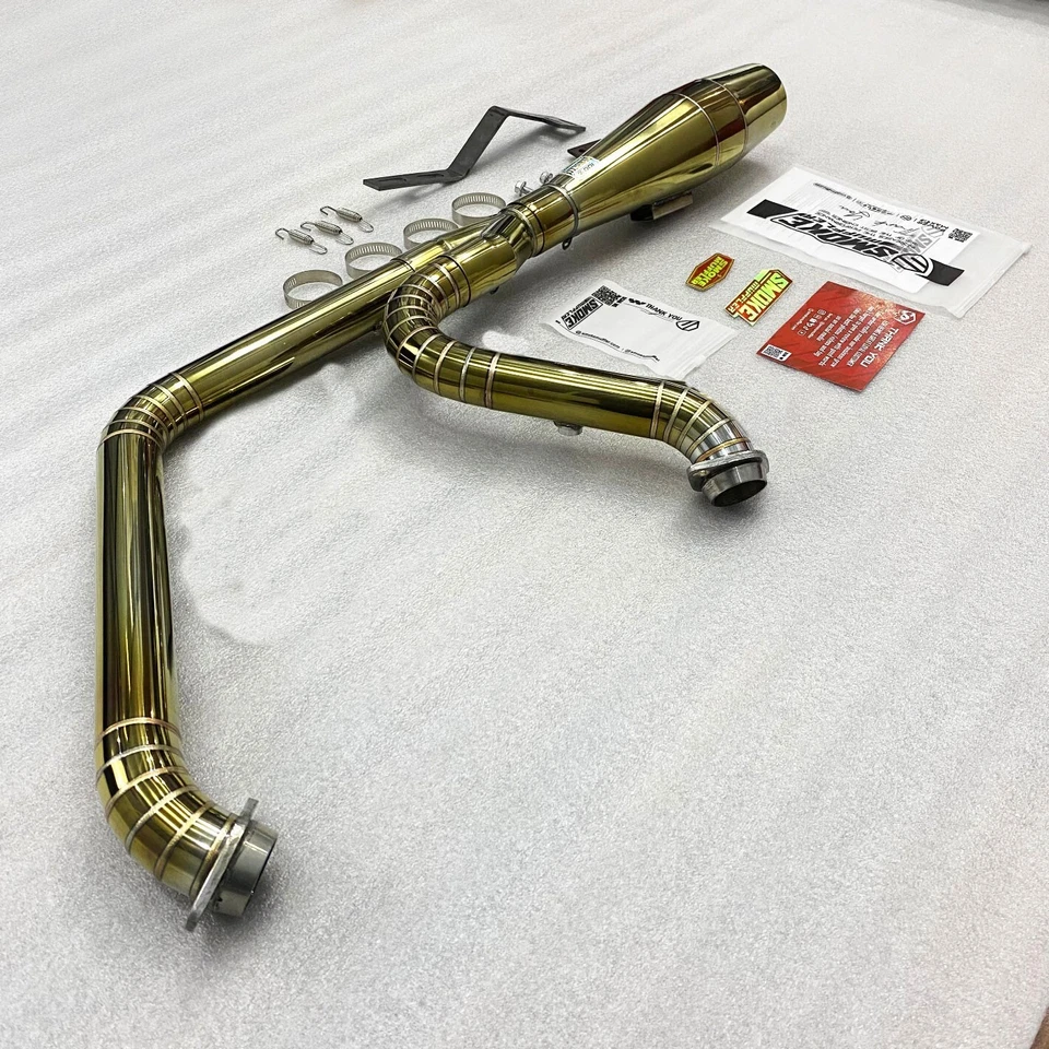 Harley Davidson Touring 2 en 1 escape Street Glide Twincam 2007-2017 Foto 4 de 4