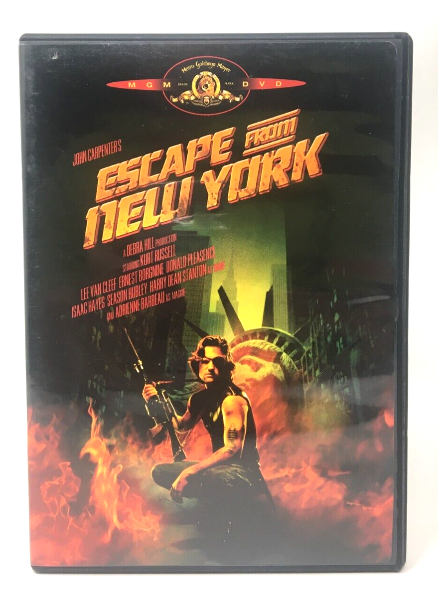 DVD Escape from New York John Carpenter, Kurt Russell, Ernest