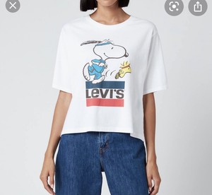 peanuts levis t shirt