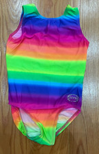 ZONE: Girl's Rainbow Leotard, Size YM
