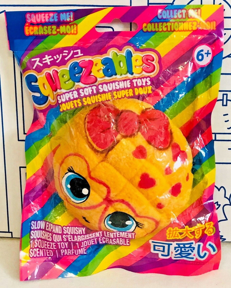 New Squeezeables Cookie Squeeze Toy Squish Scented Food Stress