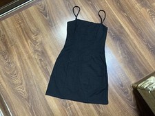 Reformation Black Mini Dress Size S