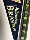 1950’s  Milwaukee Braves Wisconsin Atlanta  Mini Pennant 4x9 — photo 4