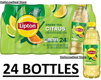 Lipton Green Tea Citrus Iced Tea (16.9 fl. oz. bottles, 24 pk.) FREE SHIPPING
