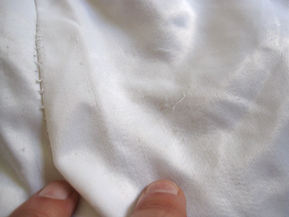 Short Polyamide Nylon Blanc Vintage années 80'S Football retro Homme - M - Photo 2/4