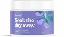 ASUTRA Dead Sea Bath Salts Ultimate Relaxation , 16 oz  Melt Tension Away ...