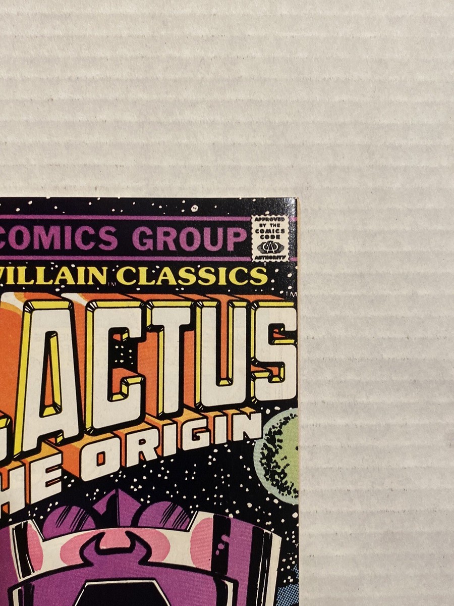 Super-Villain Classics #1, Galactus The Origin, Marvel 1983 | eBay