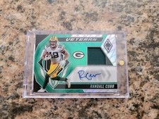 2022 Panini Phoenix - Veteran Autograph Materials Green #VAM-RC Randall Cobb /25