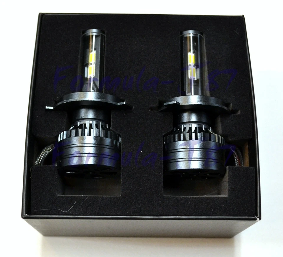 LED Kit F15 140W 9003 HB2 H4 10000K Blue Two Bulbs Headlight Replacement Lamp EO - Image 3 of 4
