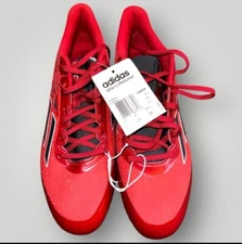 Adidas Adizero Afterburner Baseball Cleats-Black/Red Size 9 NWOB W/Tags