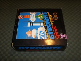 GYROMITE Premi&egrave;re &eacute;dition fran&ccedil;aise ASD EO originale giromyte Nintendo Boite NES