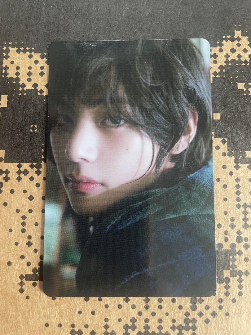 BTS V Layover JPFC UMS Japan FC Limited Lucky draw Photocard BTS V Layover JPFC UMS Japan FC Limited Lucky draw Photocard