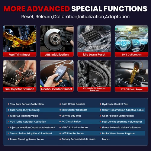 Launch CRP919E Lite OBD2 Diagnostic Tool Car Scanner Fault Reader for VW BMW - Picture 10 of 17