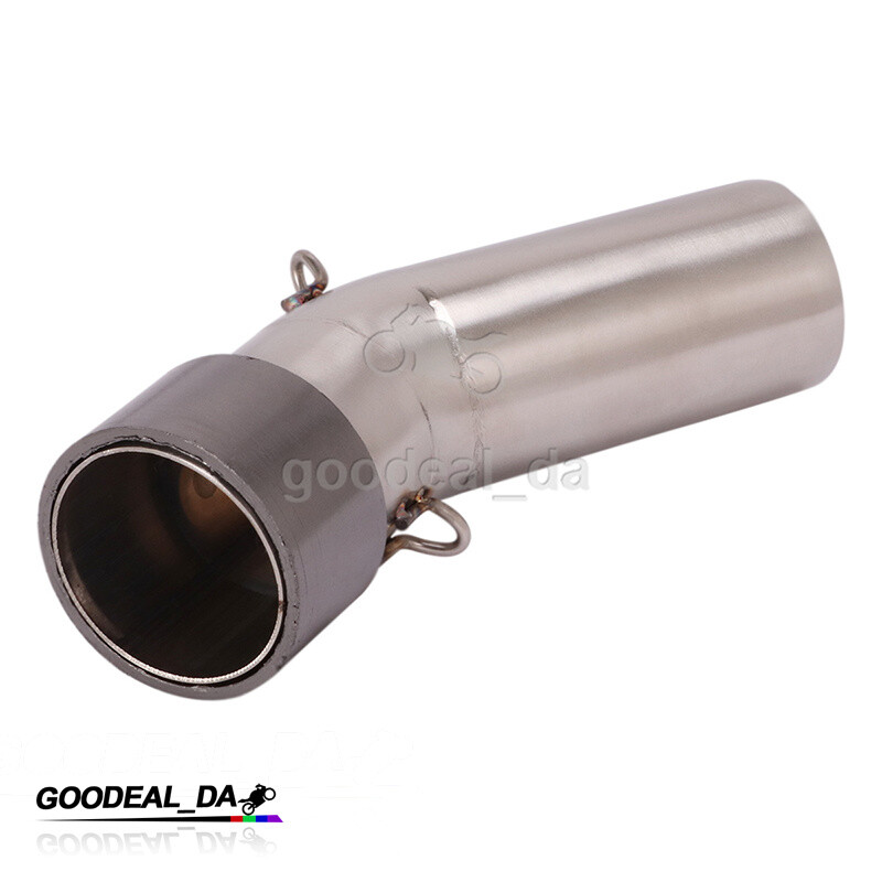 プクプク Titanium Exhaust Mid Link Pipe for Kawasaki Ninja ZX6R ZX636