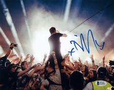 Tim McIlrath Signed Autograph 8x10 Photo RISE AGAINST Beckett BAS COA