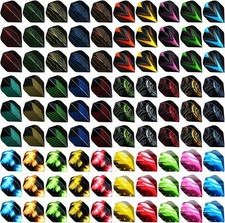 90Pcs Dart Flights with Flight Protectors Standard Dart Flights Durable PET Dar