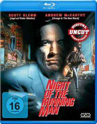 NIGHT OF THE RUNNING MAN (1995) Blu-Ray NEW (German Package/English Audio)