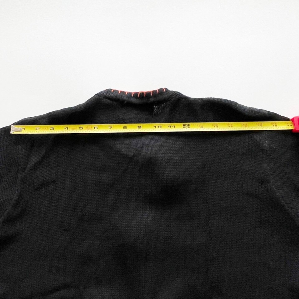 Lemon Grass Halloween Button Black Sweater Cardigan Witch Cat Spider ...