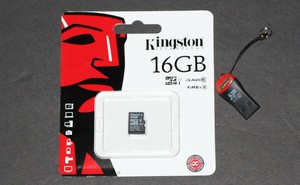 Microsd 16gb kingston class 10 uhs-i 45 mb/s без адаптера sdc 10g 2/16gbsp (740617246032)