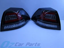 BLACK LED Sequential Indicator LED TAIL LIGHTS PAIR VE COMMODORE SEDAN TAILLIGHT