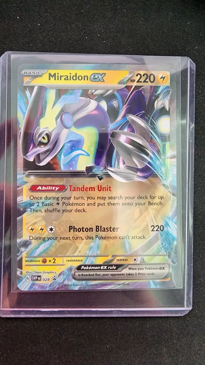 Miraidon ex PR-SV 28  Pokemon TCG POK Cards