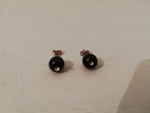 Boucles D'oreilles Anciennes En Perles - Vintage, Occasion, Sans Marque
