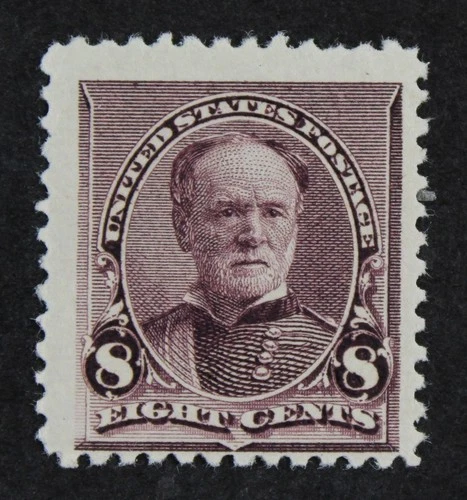 CKStamps: US Stamps Collection Scott#225 8c Sherman Mint VLH OG