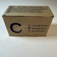 ISM C-58 Carton Closing Staples 1-1/4" Crown x 5/8" Leg 2,500/Box C5/8 6025032