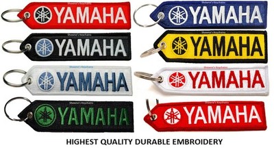 Yamaha Double Sided Biker Keychain Yamaha Lovers Key Holder Motorcycle Key Tag