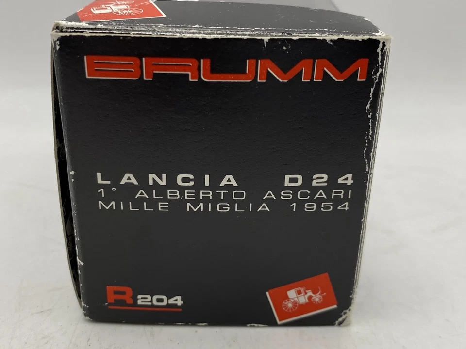 BRUMM Lancia D24 Alberto Ascari Mille Miglia 1954 1:43 Diecast coche escala - Imagen 4 de 4